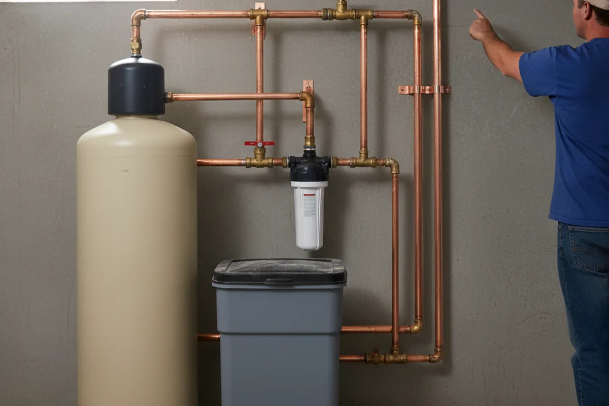 Whole-house water treatment system installed in Brookside